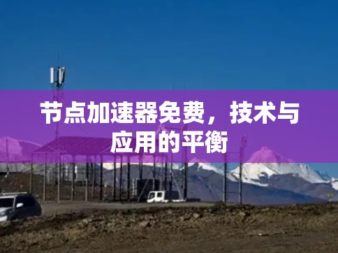节点加速器免费,技术与应用的平衡