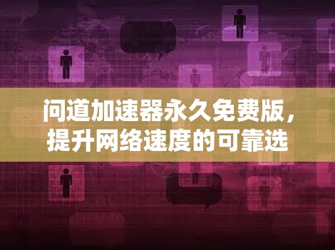 问道加速器永久免费版，提升网络速度的可靠选择