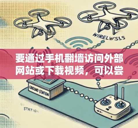 要通过手机翻墙访问外部网站或下载视频，可以尝试以下方法