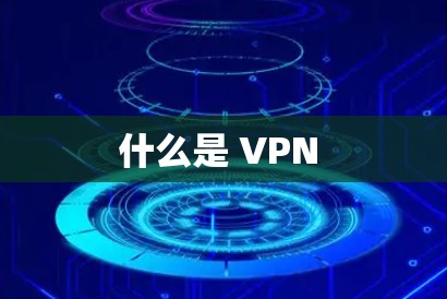 什么是 VPN 