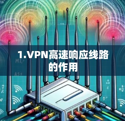 1.VPN高速响应线路的作用 1.VPN高速响应线路的作用