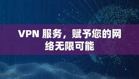 VPN 服务,赋予您的网络无限可能 VPN 服务,赋予您的网络无限可能