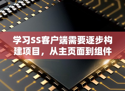学习SS客户端需要逐步构建项目,从主页面到组件,从配置到使用。以下是详细的步骤和建议 学习SS客户端需要逐步构建项目,从主页面到组件,从配置到使用。以下是详细的步骤和建议